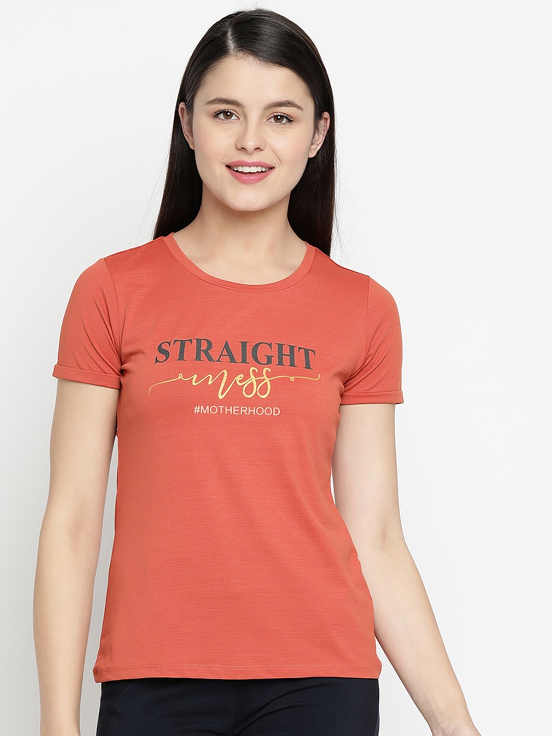 

V2 Value & Variety Orange Print Top