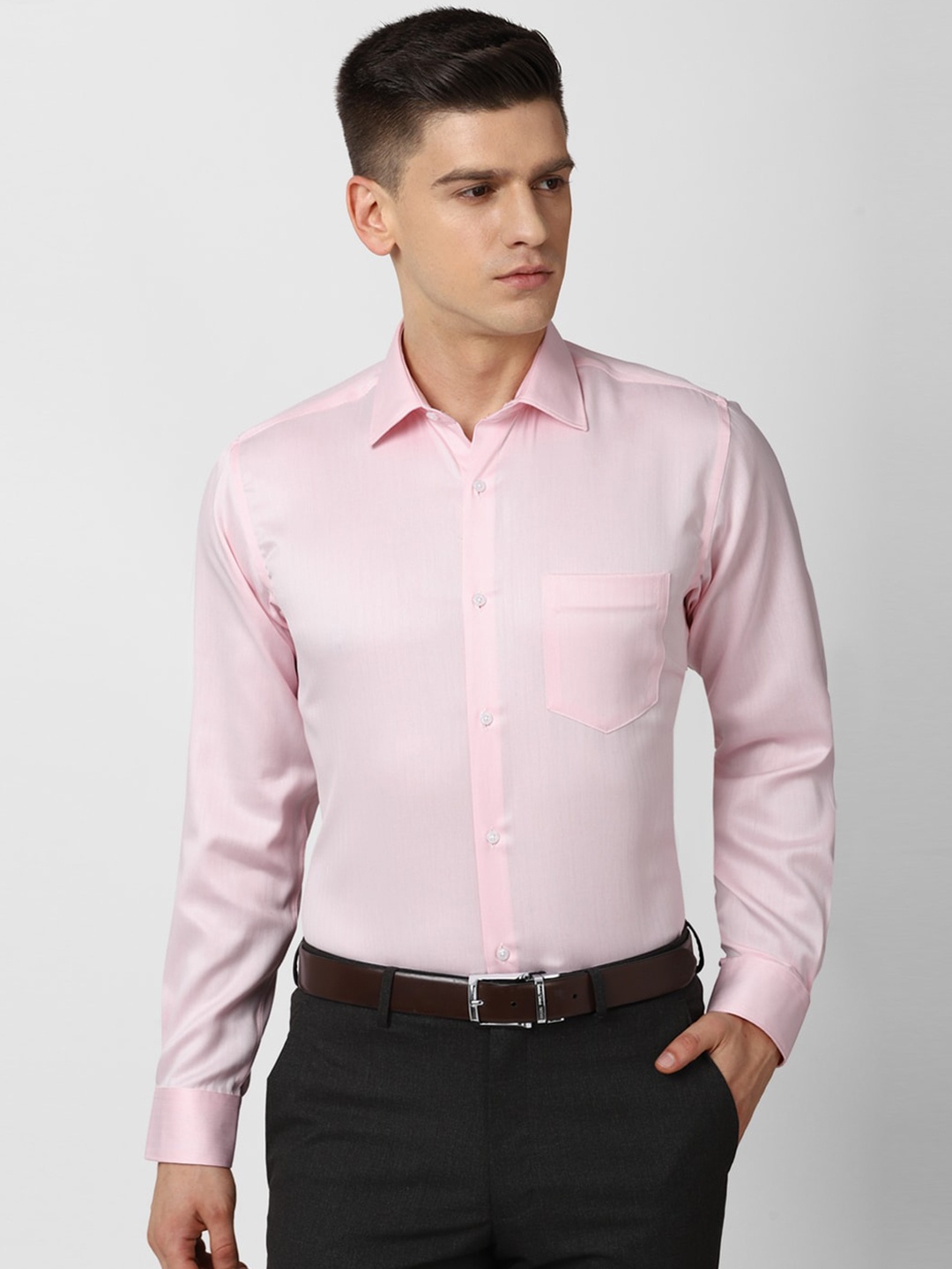 

Van Heusen Men Pink Formal Shirt