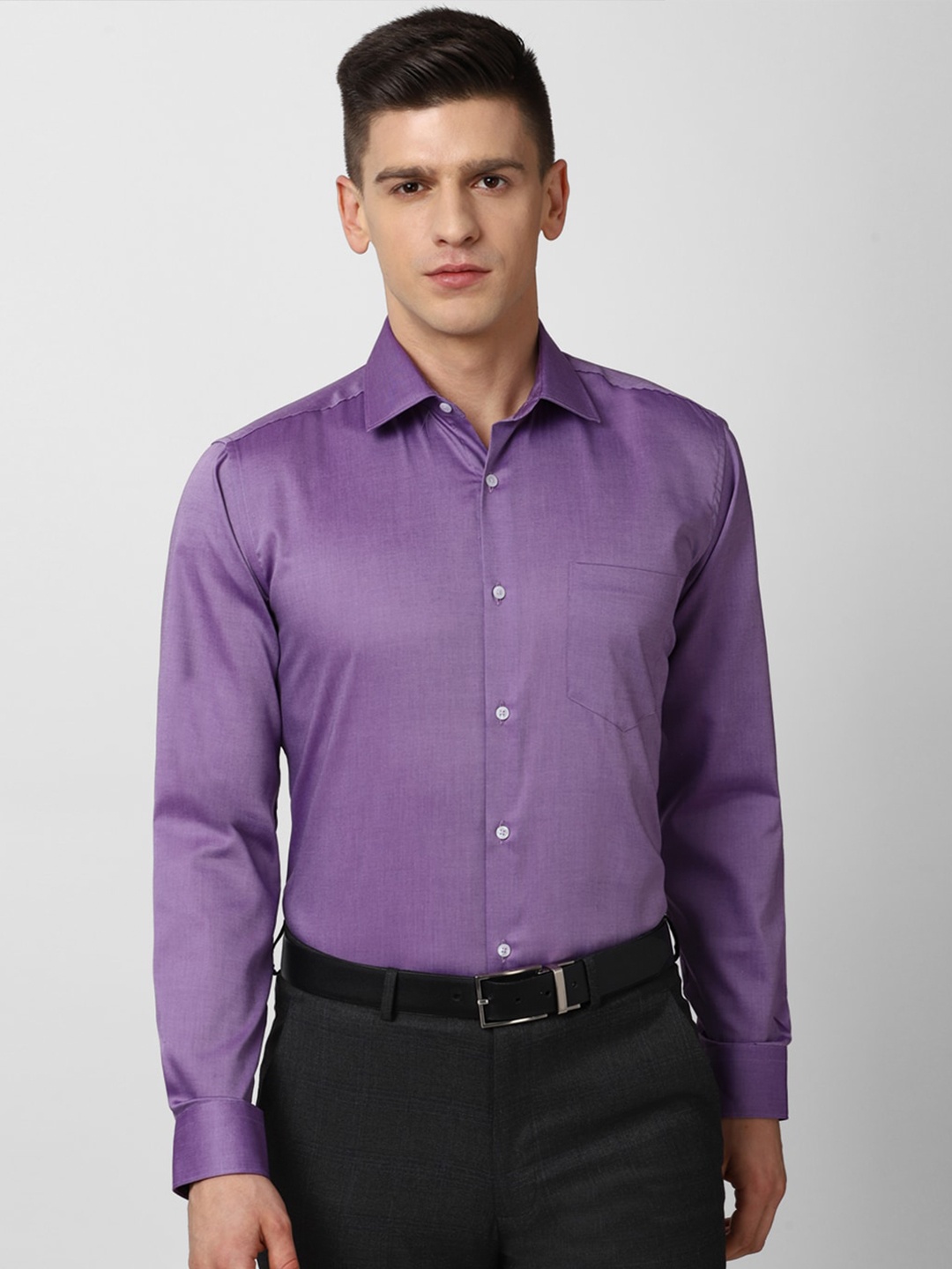 

Van Heusen Men Purple Formal Shirt