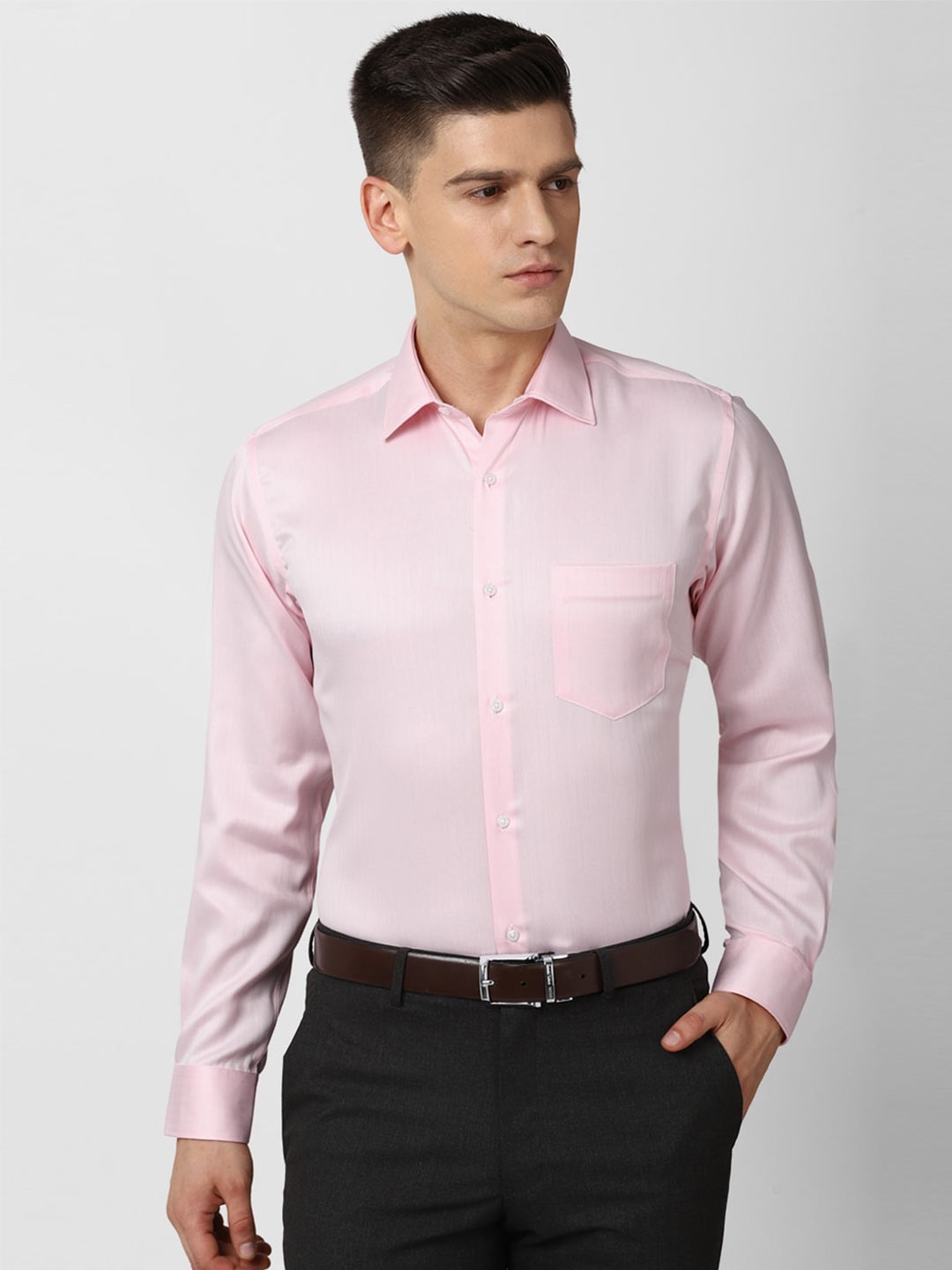 

Van Heusen Men Pink Formal Shirt