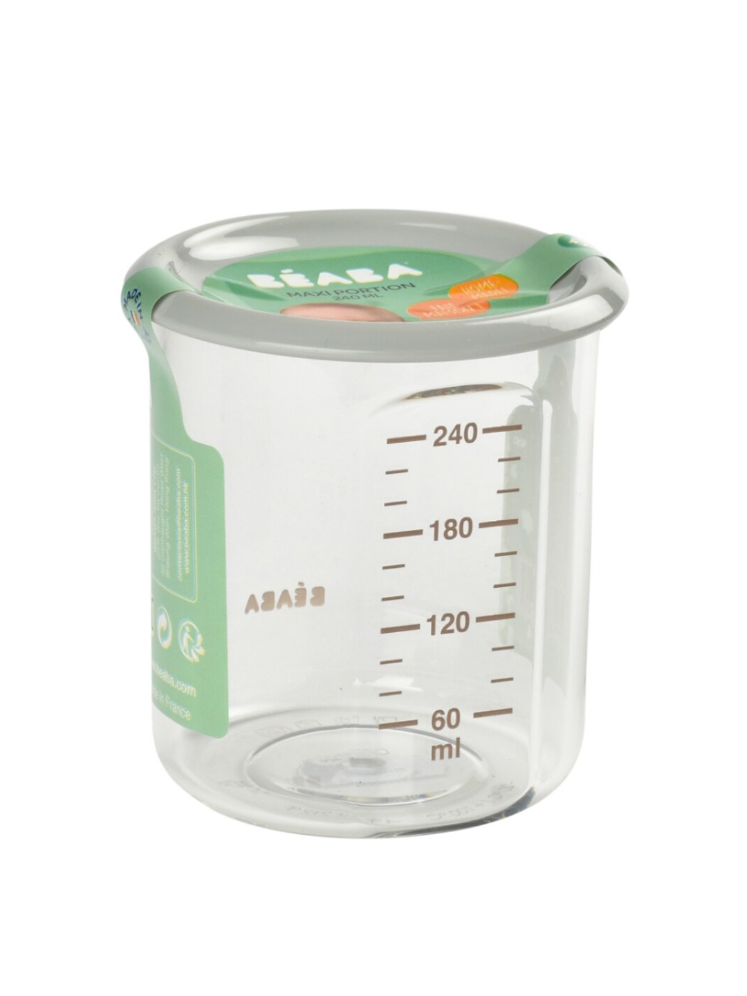 

BEABA Kids Transparent Glass Conservation Jar 240 ml