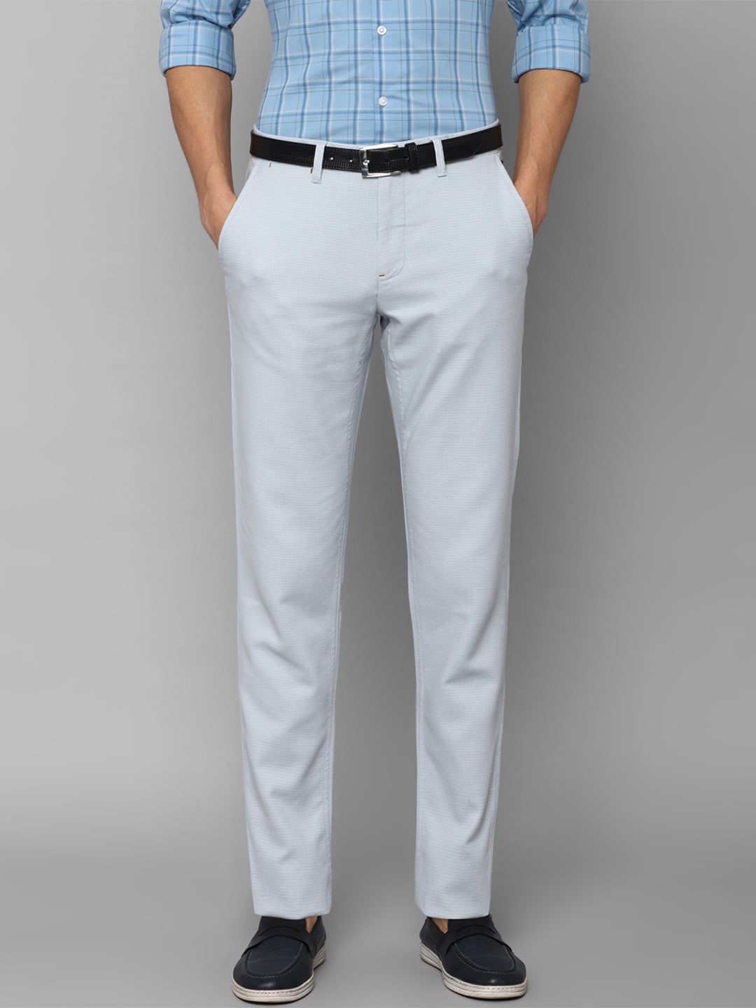 

Louis Philippe Sport Men Blue Slim Fit Trousers
