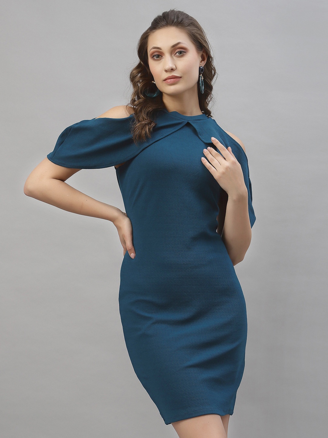 

Selvia Blue Bodycon Dress