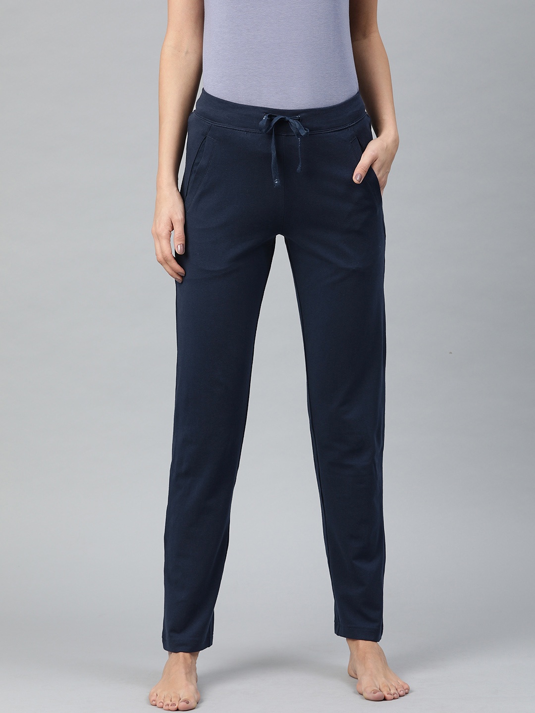 

Van Heusen Women Smart Tech+ Easy Stain Release Lounge Pants, Navy blue