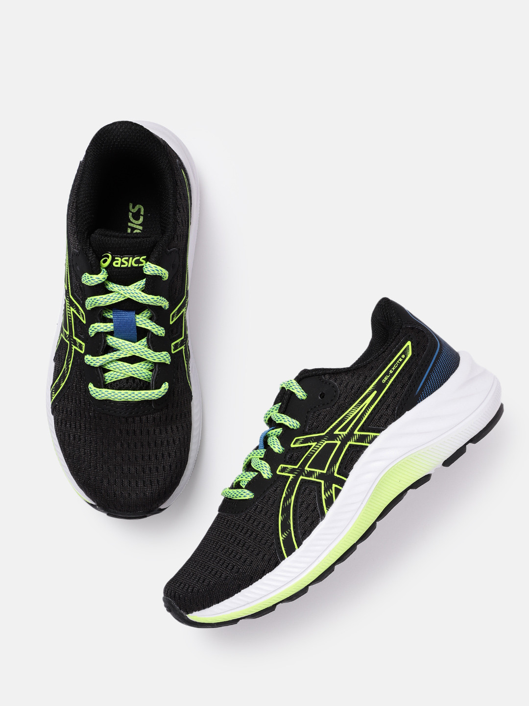 

ASICS Kids Black Woven Design Gel-Excite 9 GS Sneakers