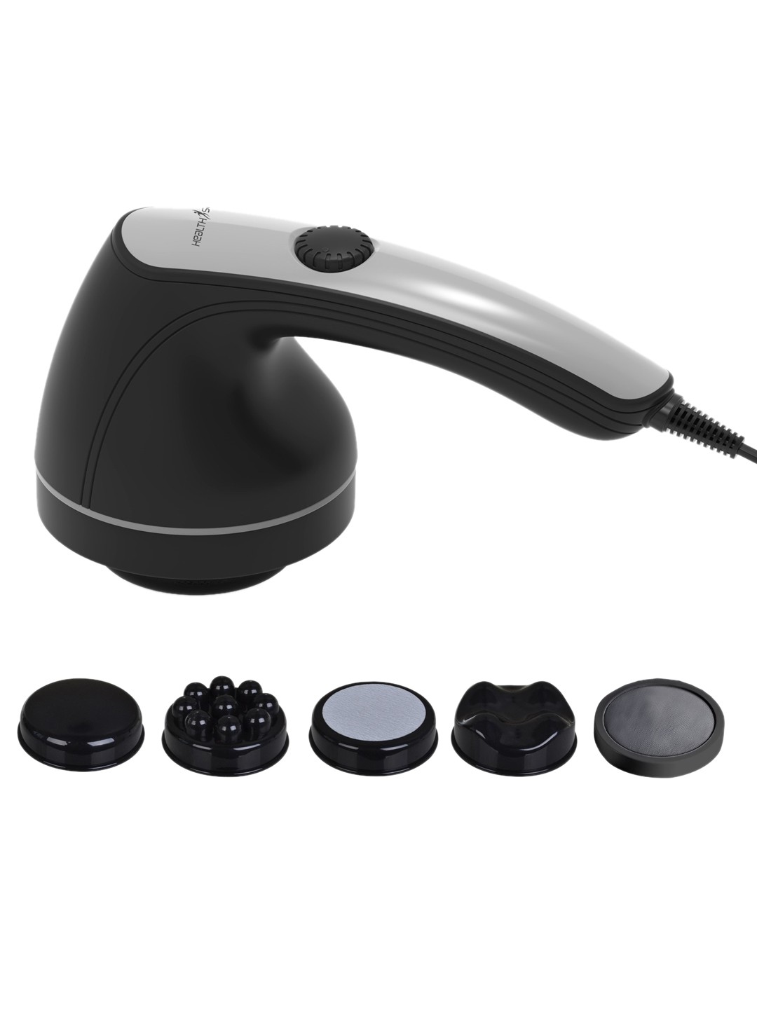 

HealthSense Toner-Pro HM 210 Electric Handheld Body Massager - Grey & Black