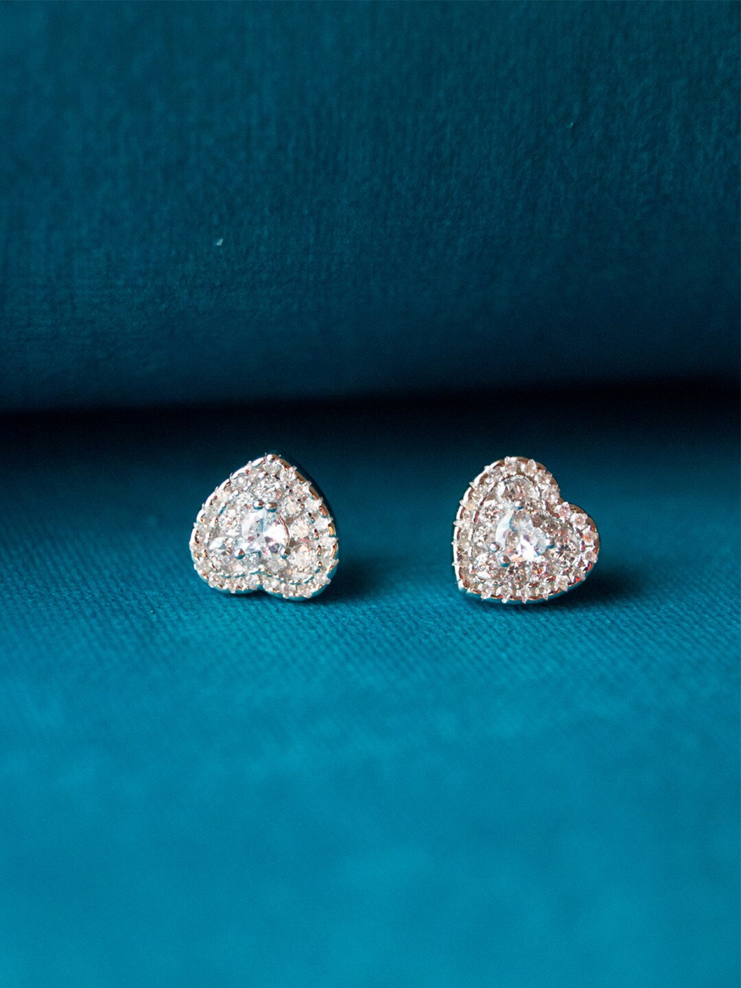 

MANNASH 925 Sterling Silver Contemporary Studs Earrings