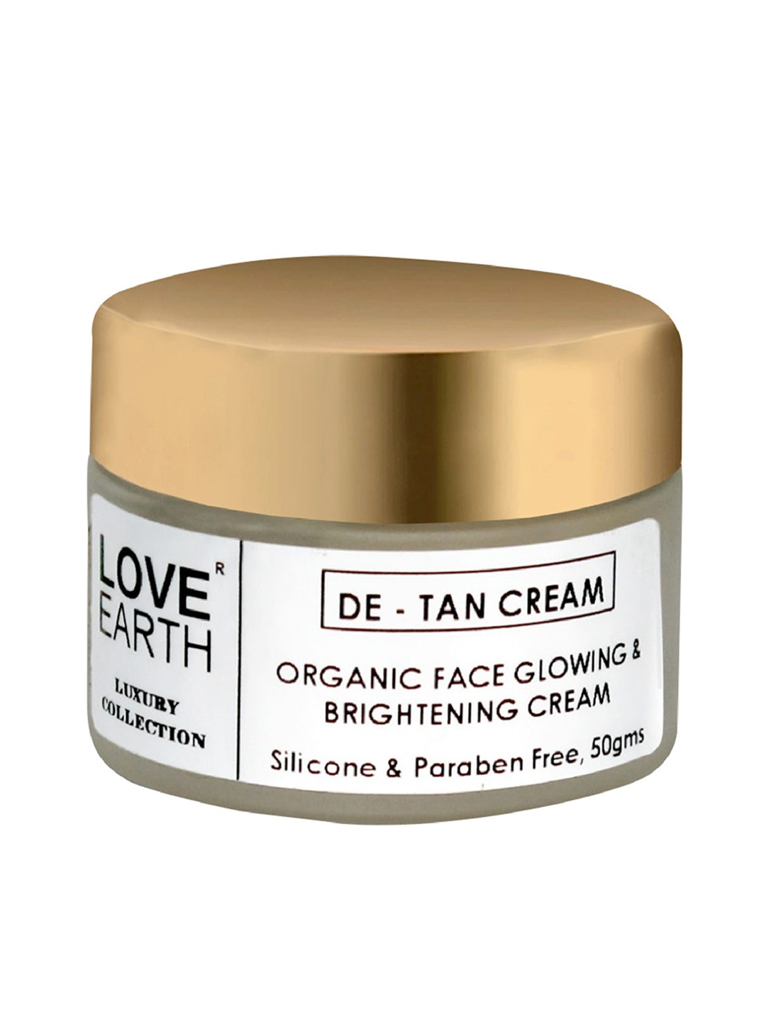 

LOVE EARTH De-Tan Moisturizing Cream - 50g, White