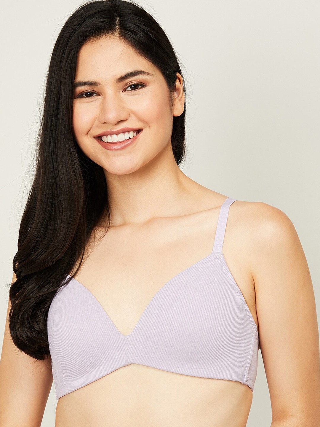 

Ginger by Lifestyle Purple Non Padded Seamless Bra