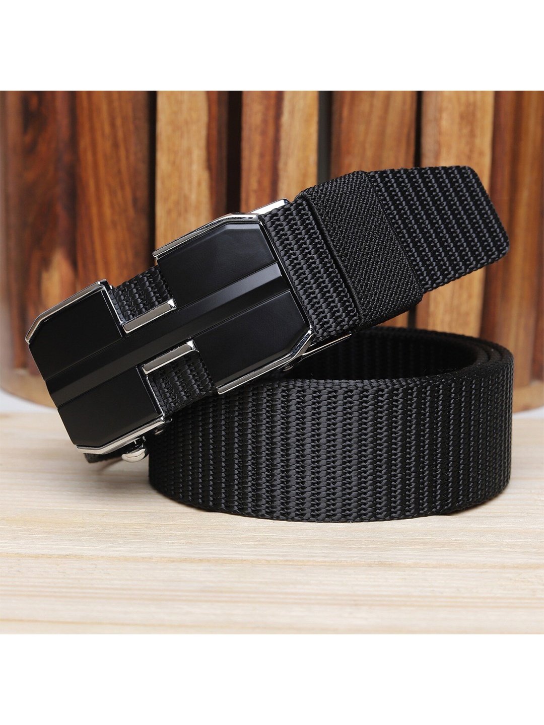 

Kastner Men Black Canvas Belt