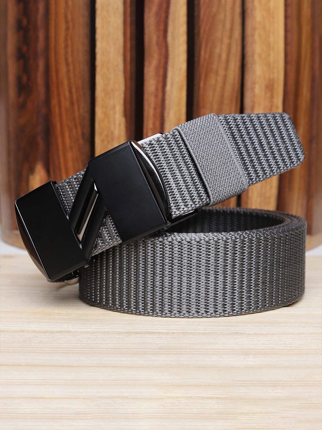

Kastner Men Grey Textured Belt