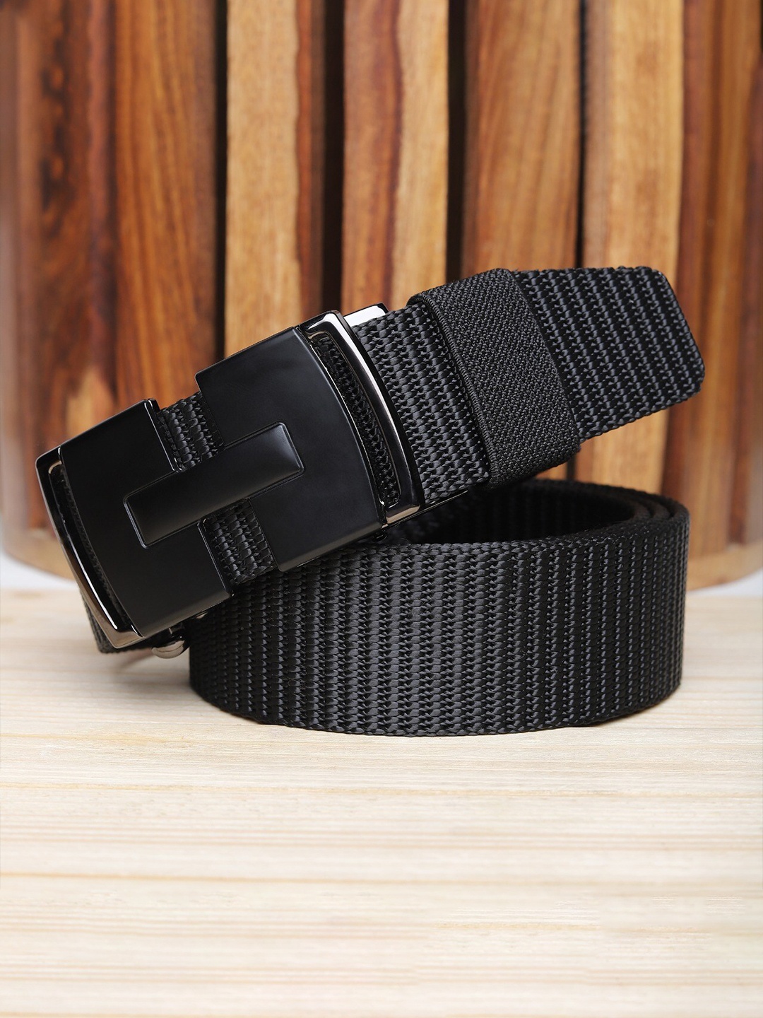 

Kastner Men Black Canvas Belt