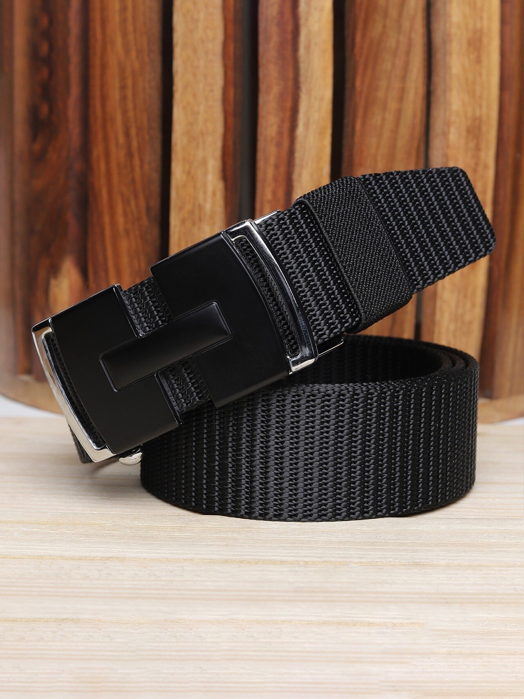 

Kastner Men Black Canvas Belt