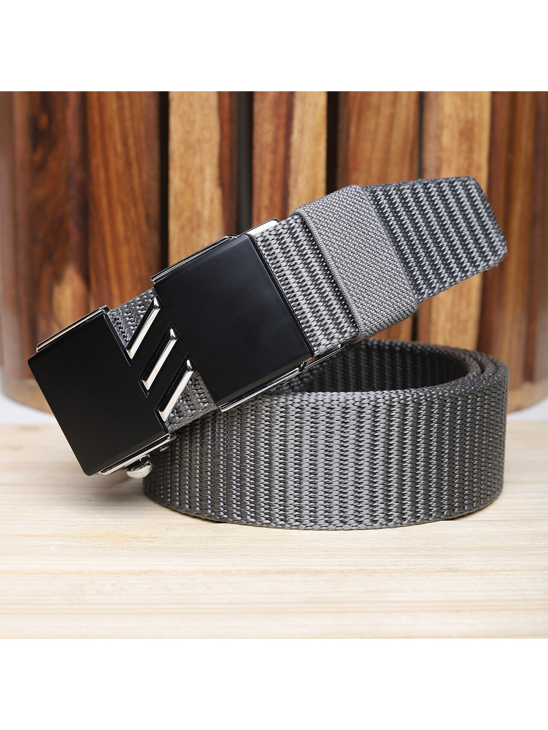 

Kastner Men Grey Textured Belt