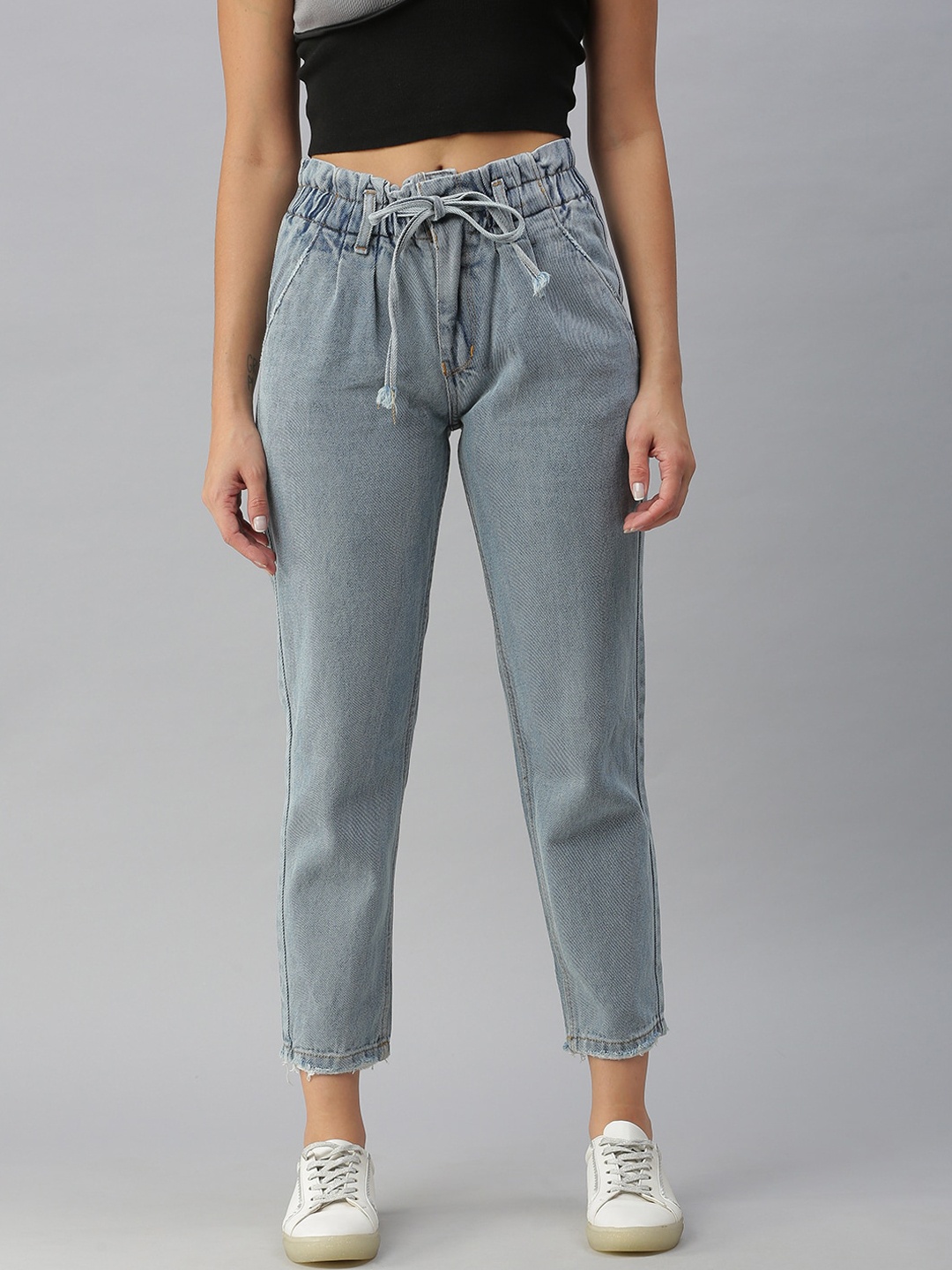 

SHOWOFF Women Blue High-Rise Jeans
