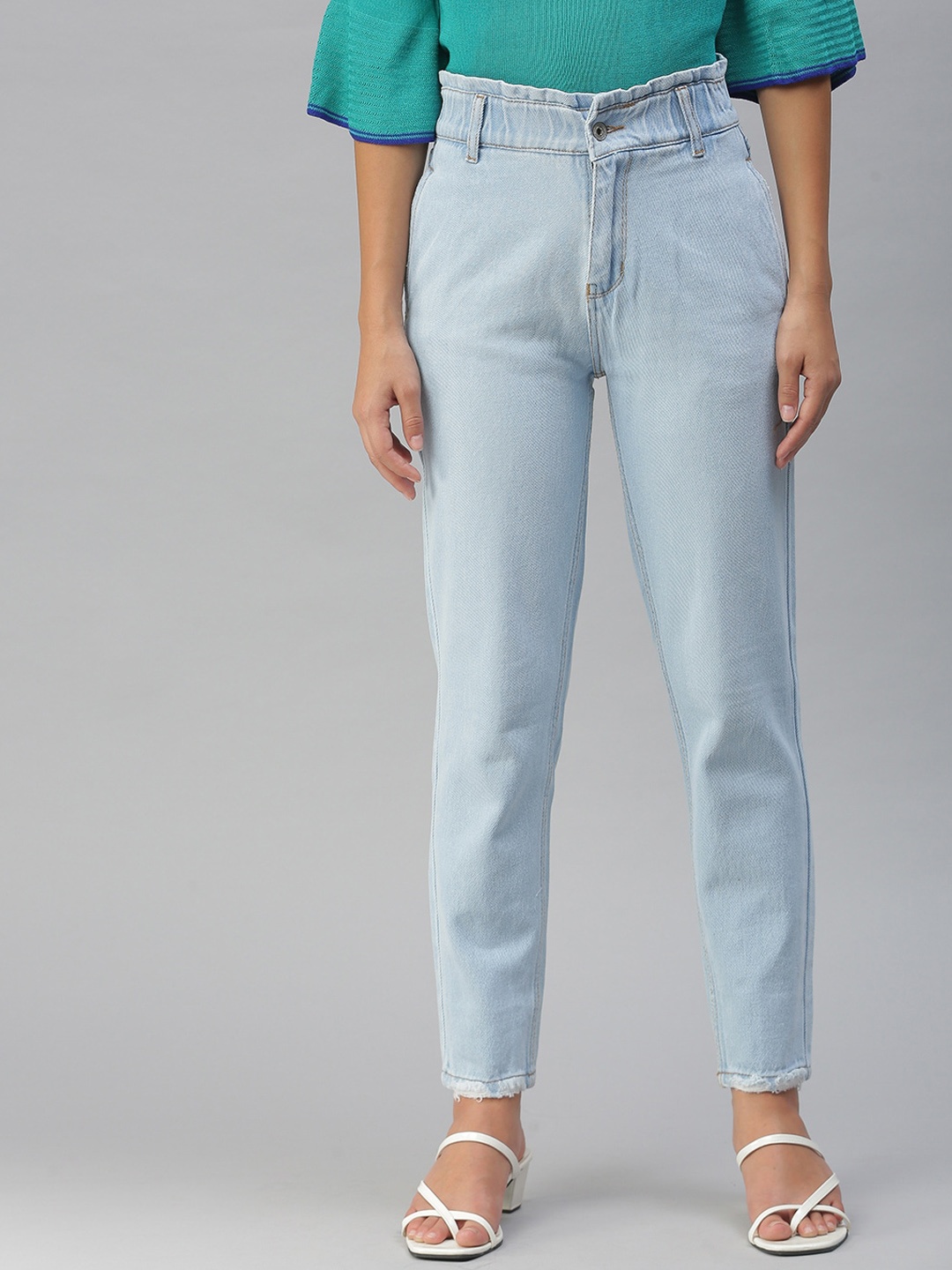 

SHOWOFF Women Blue High-Rise Jeans