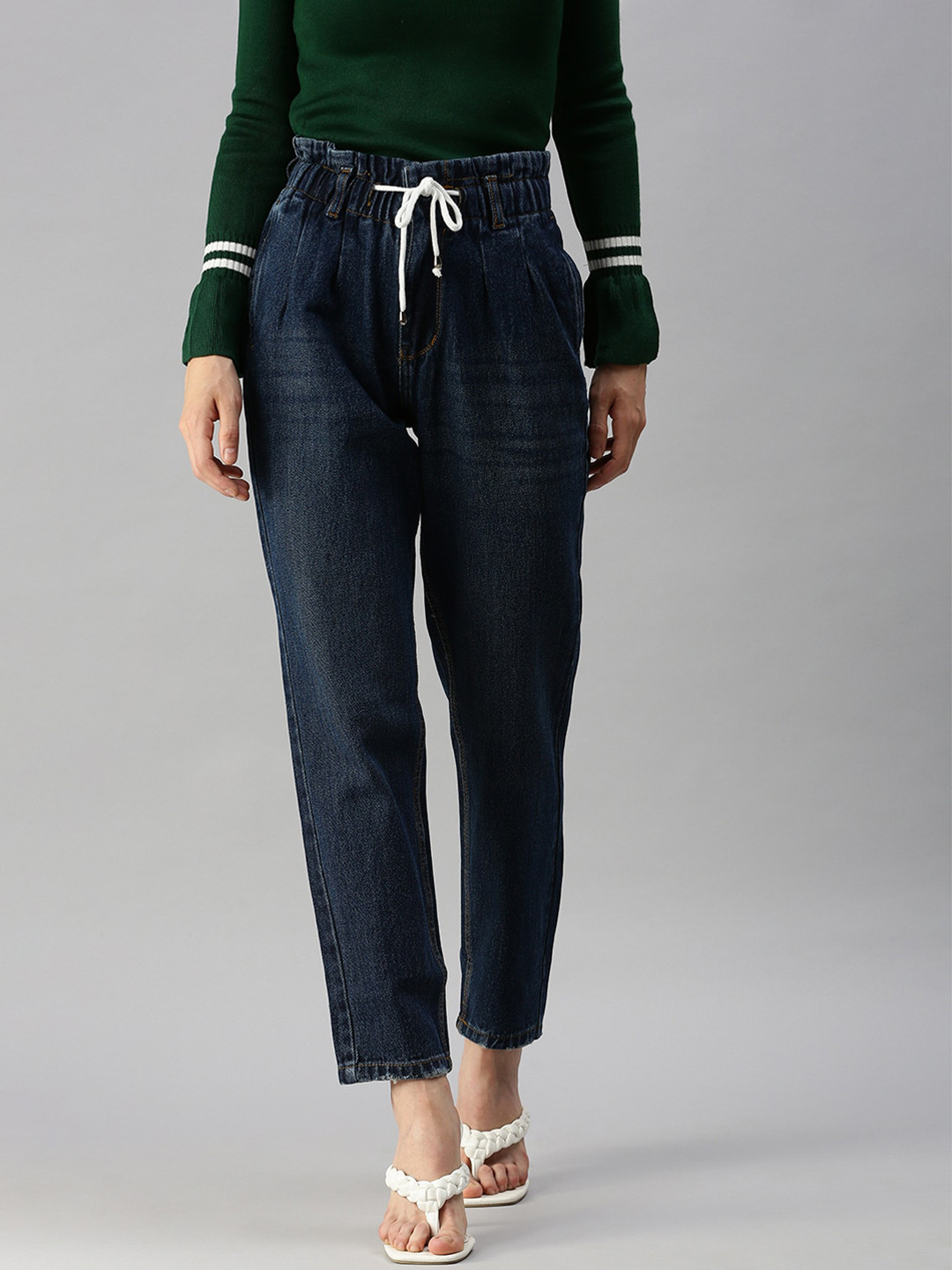 

SHOWOFF Women Blue High-Rise Jeans