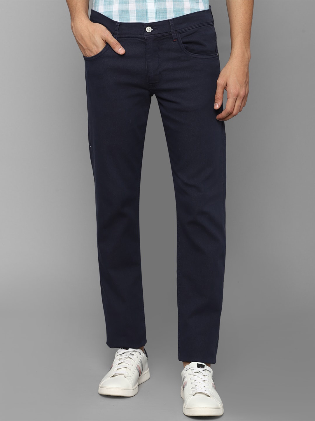 

Allen Solly Men Navy Blue Skinny Fit Jeans