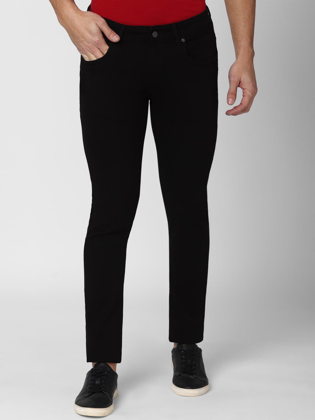

Peter England Casuals Men Black Slim Fit Jeans