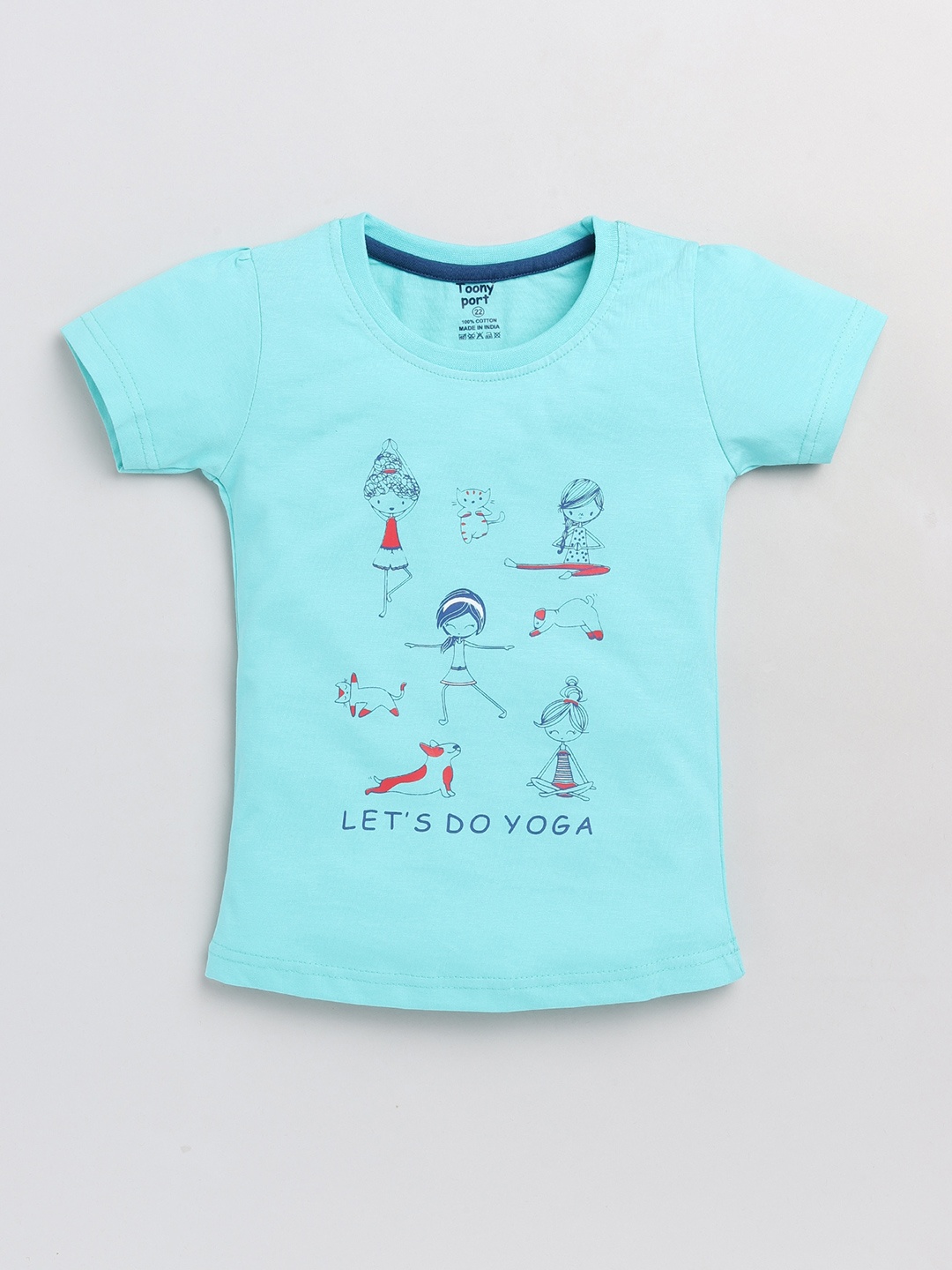 

Toonyport Green Print Top