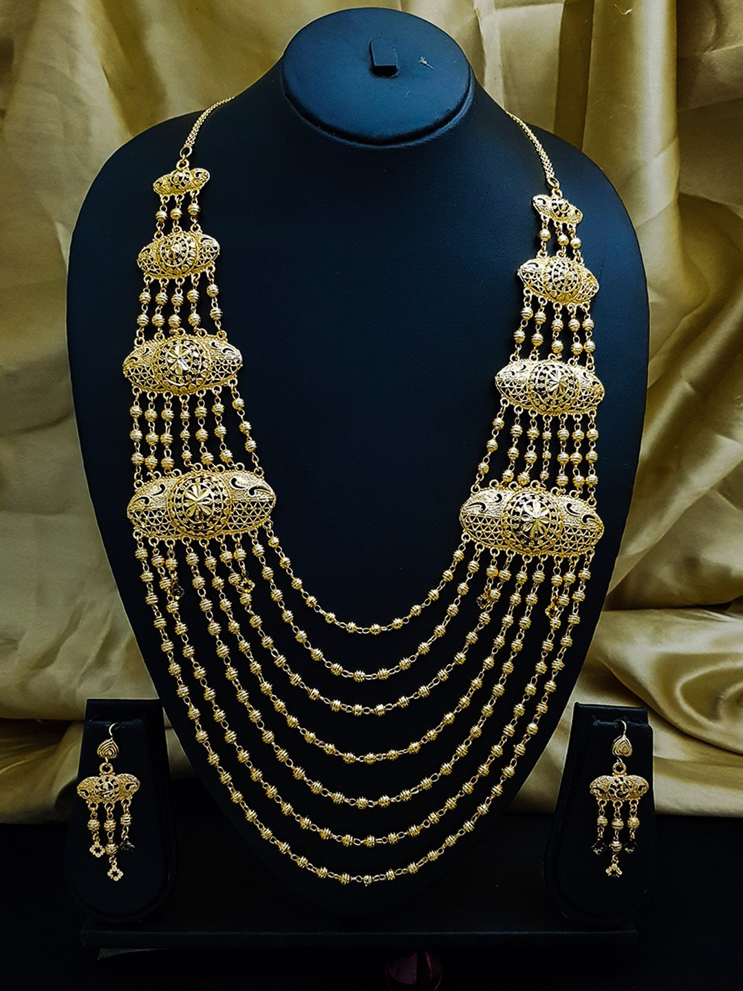 

GRIIHAM Gold-Plated Fancy Jewellery Set