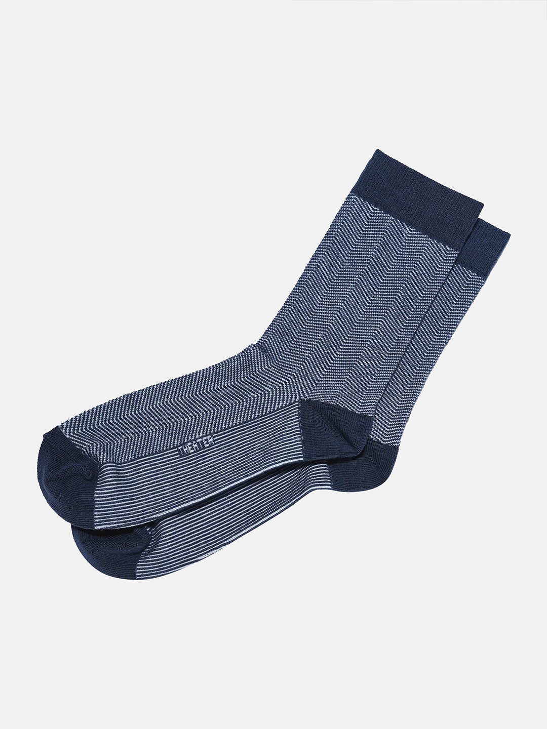 

Theater Men Air Force Blue & White Herringbone Socks