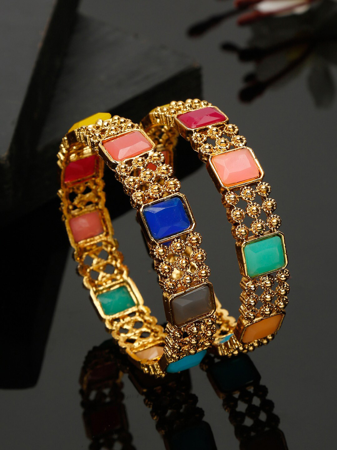 

Shining Diva Women Multi Bangle