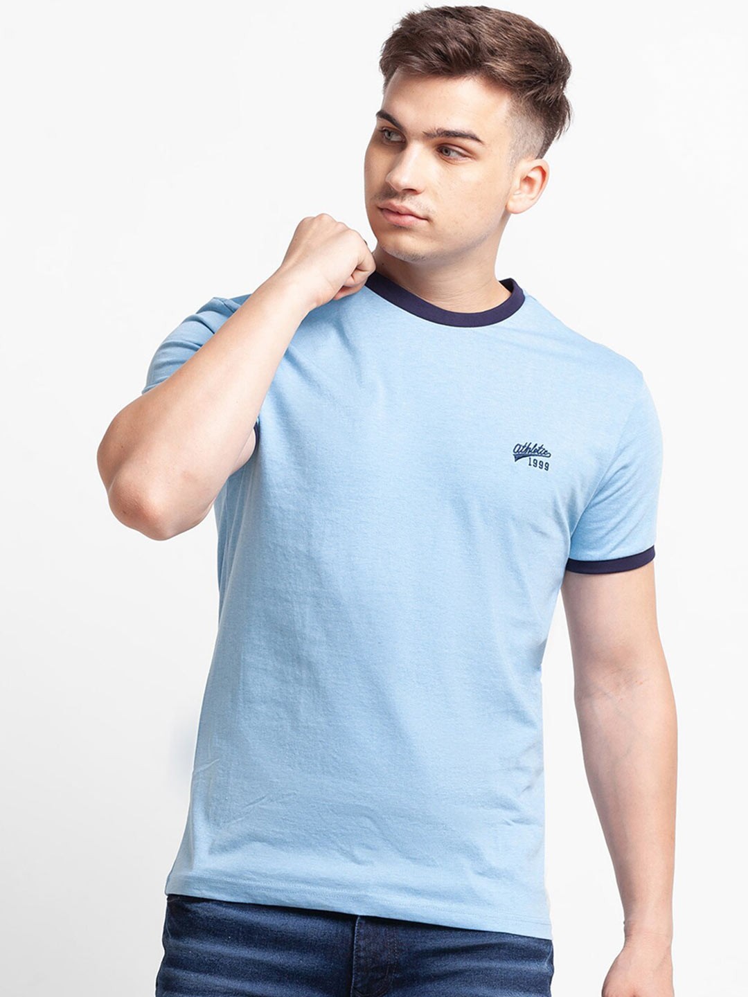 

Globus Men Blue T-shirt