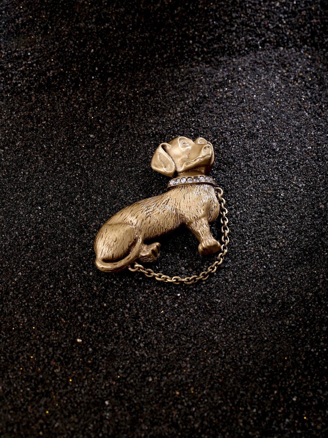 

COSA NOSTRAA Men Metallic-Toned Brass Brooch