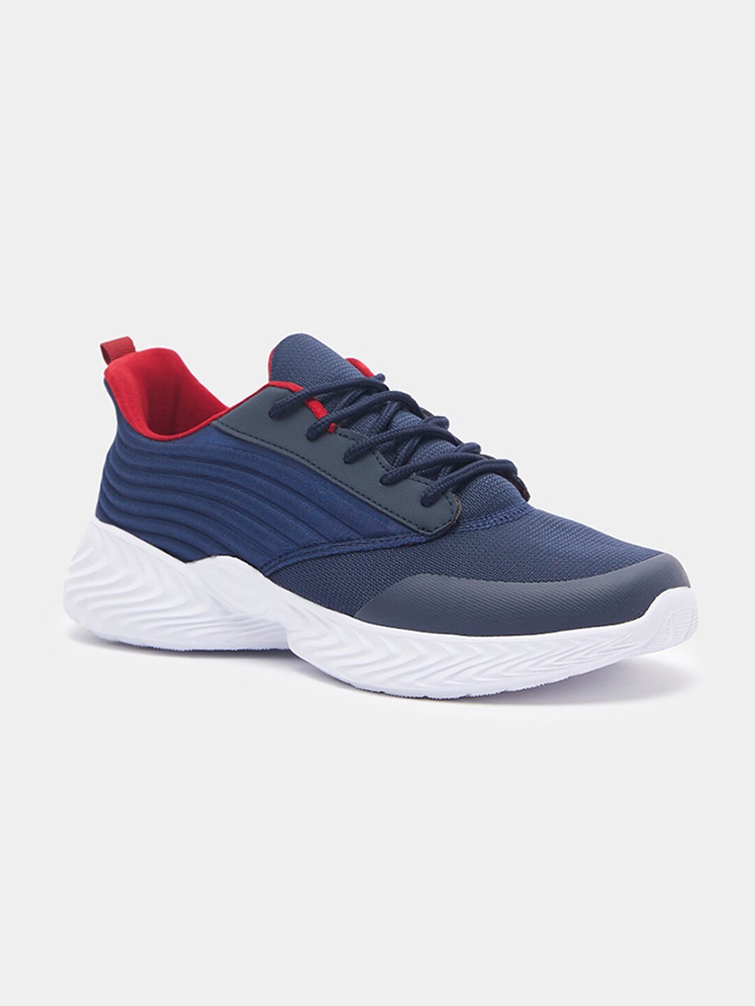 

shoexpress Boys Navy Blue Textile Training or Gym Non-Marking Shoes
