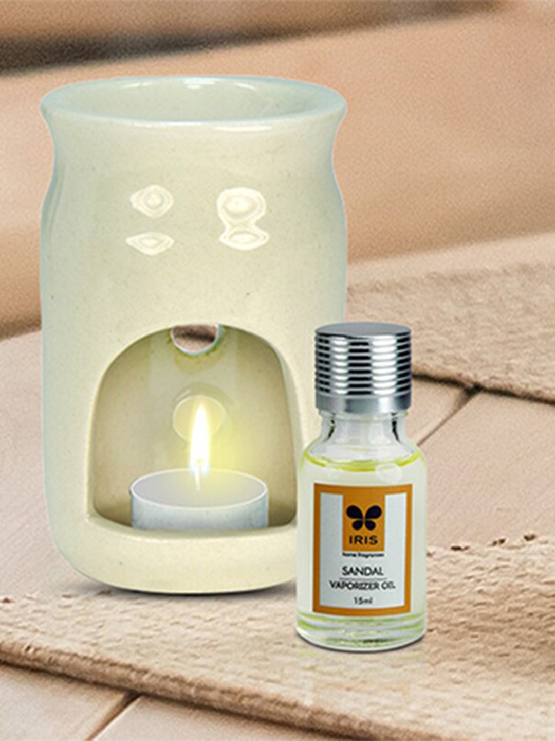 

Iris White Sandal Vaporizer Oil