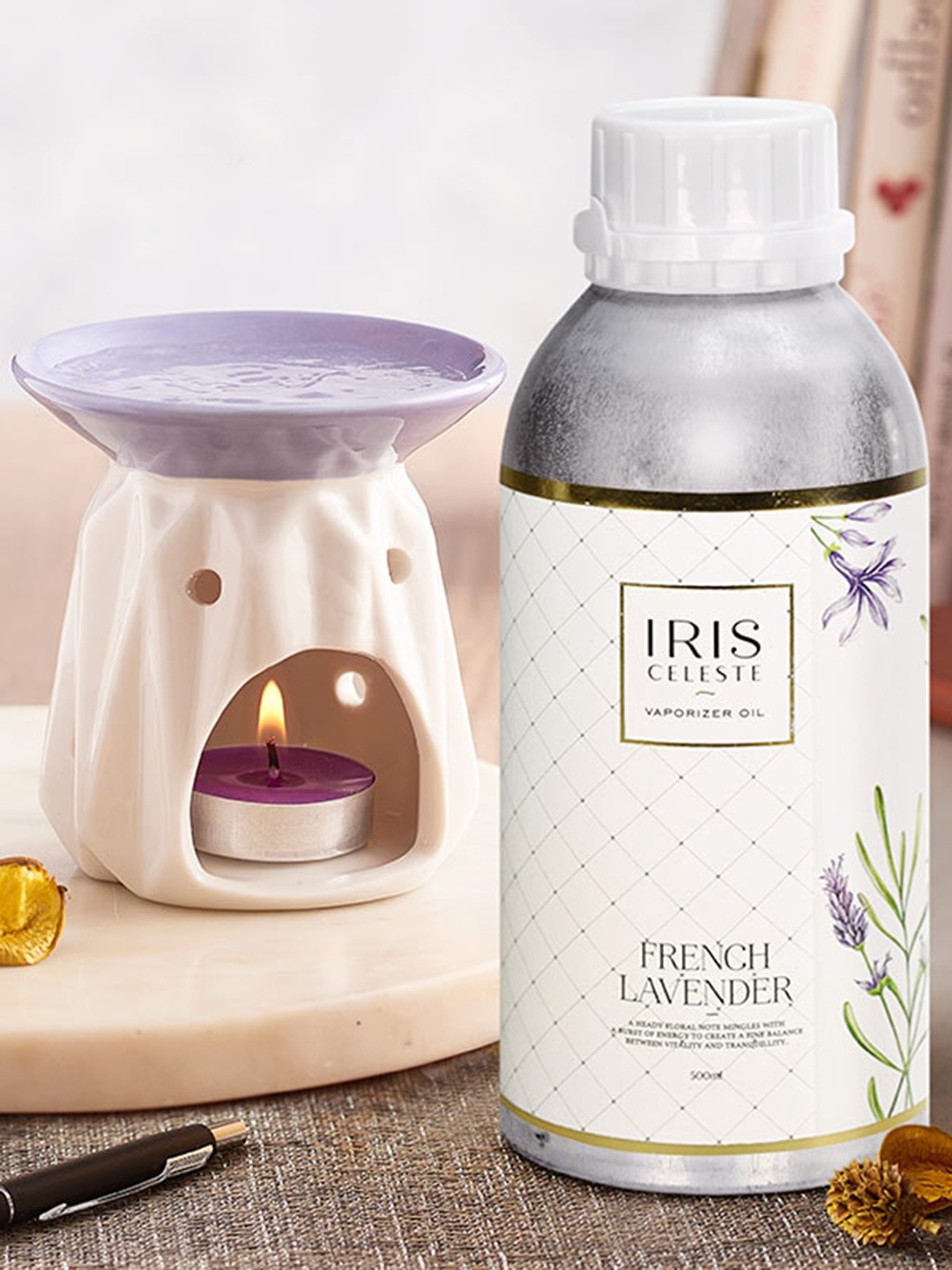 

Iris Blue Celeste French lavender Concentrated Vaporizer Oil