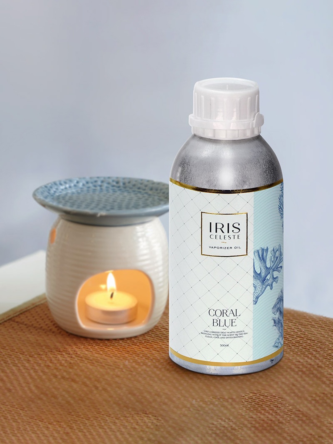 

Iris Celeste Coral Blue Concentrated Vaporizer Oil