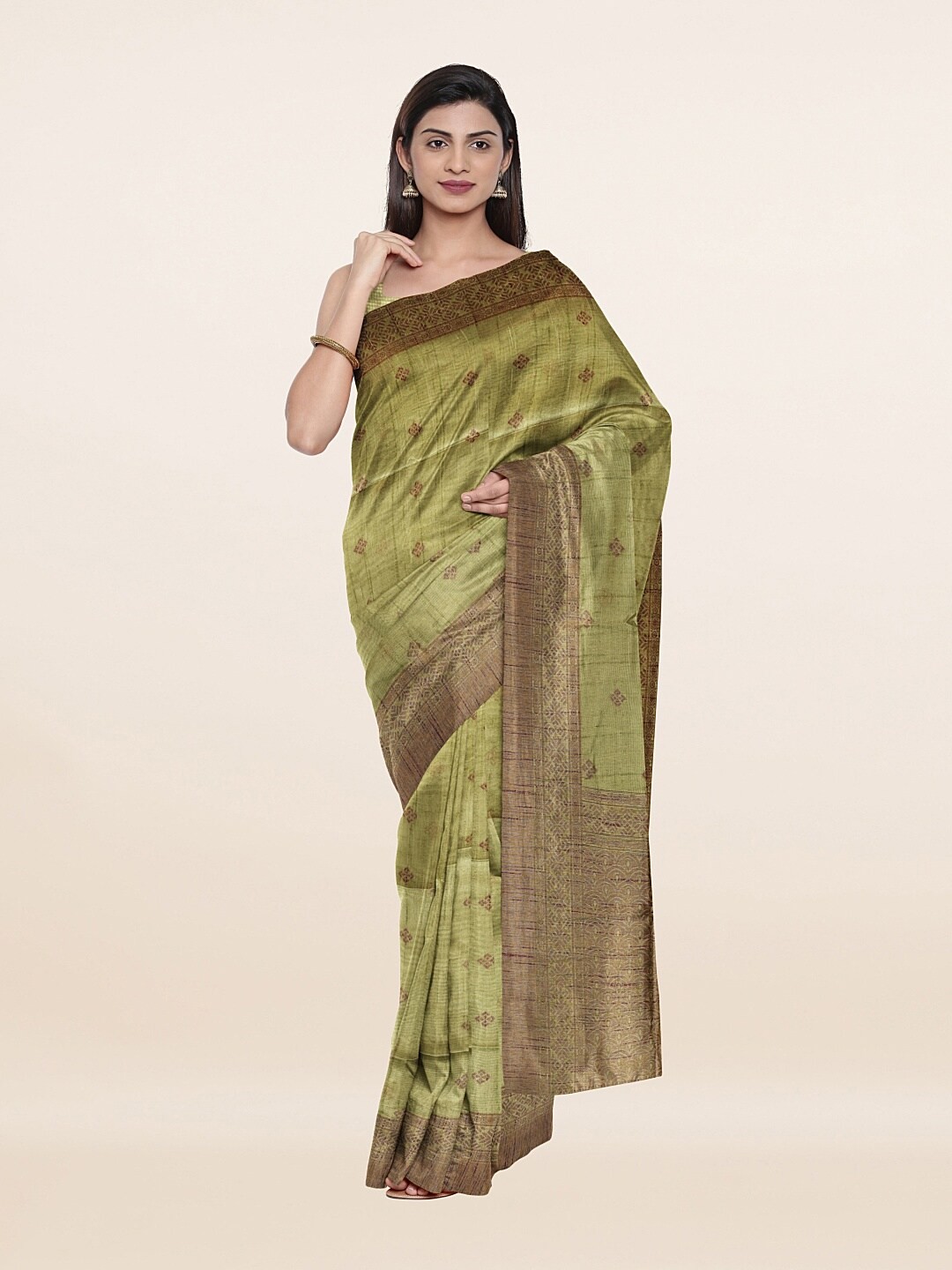 

Pothys Women Green Sarees