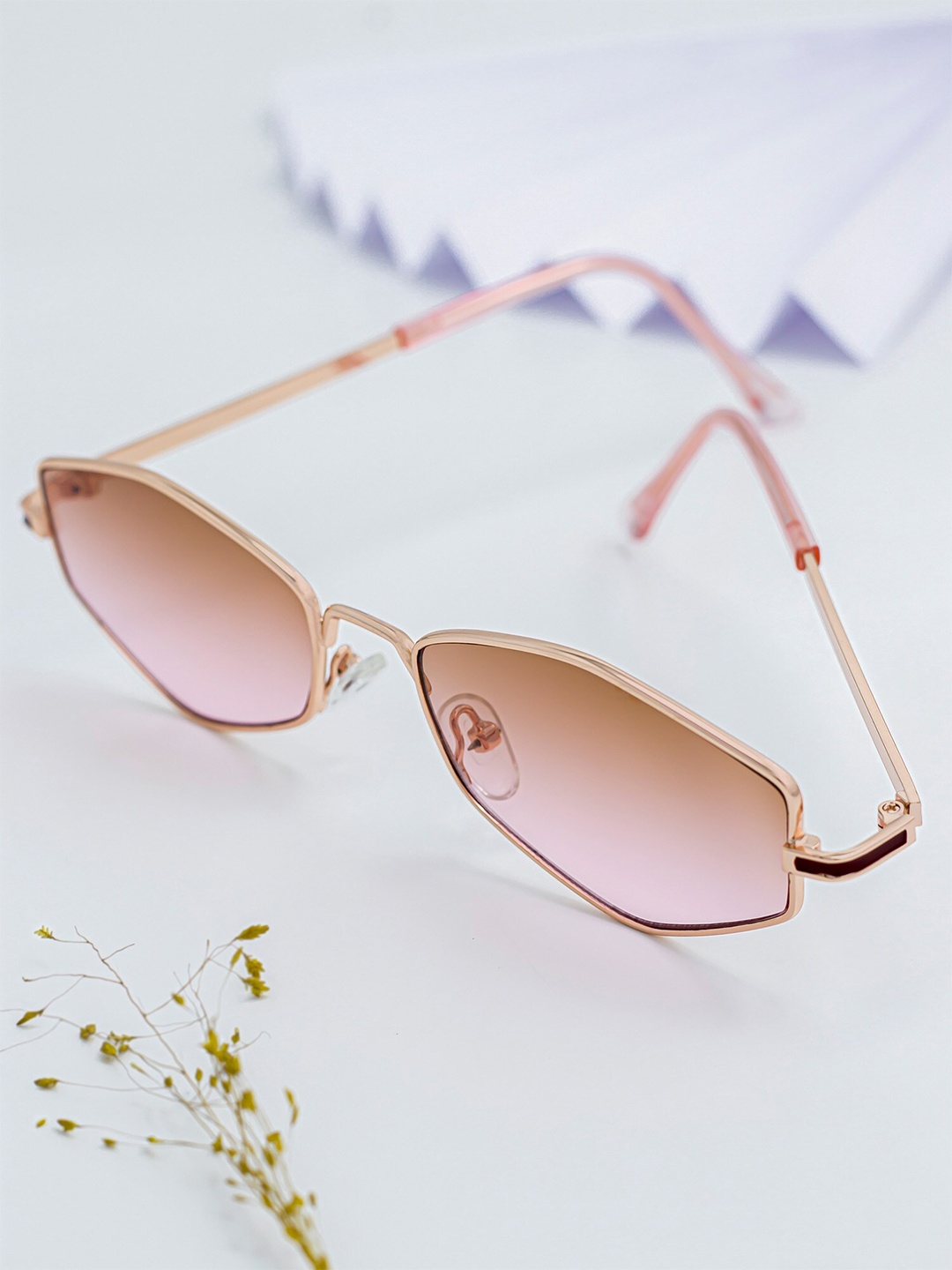 

Bellofox Women Pink Lens & Pink Other Sunglasses