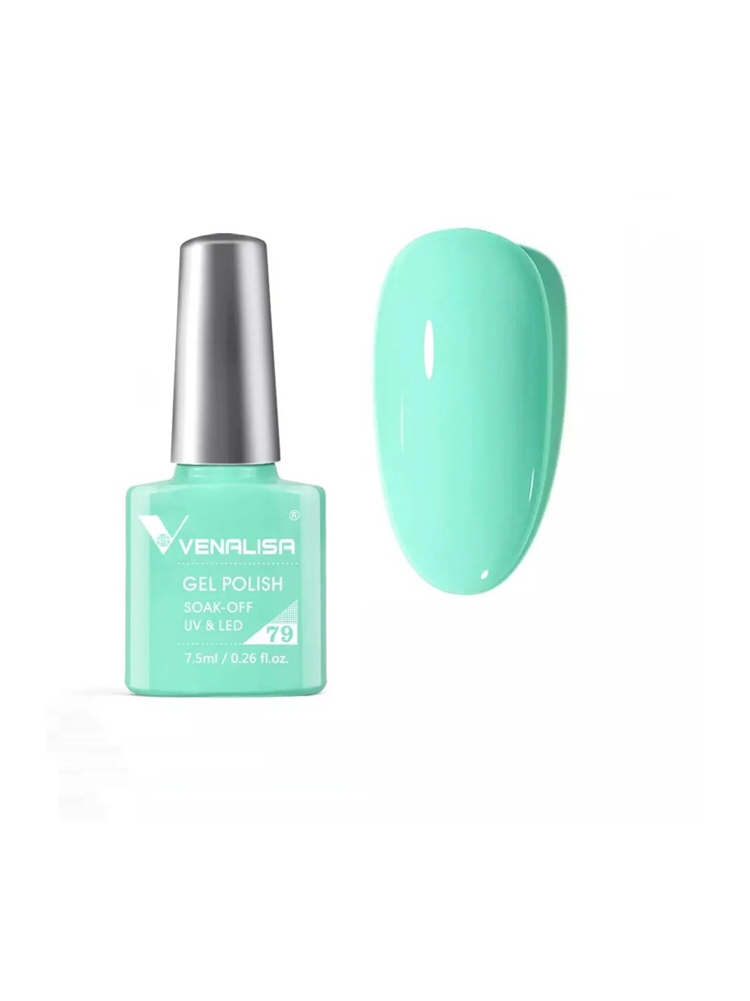 

VENALISA Soak-Off UV & LED Gel Nail Polish - Shade 79, Green