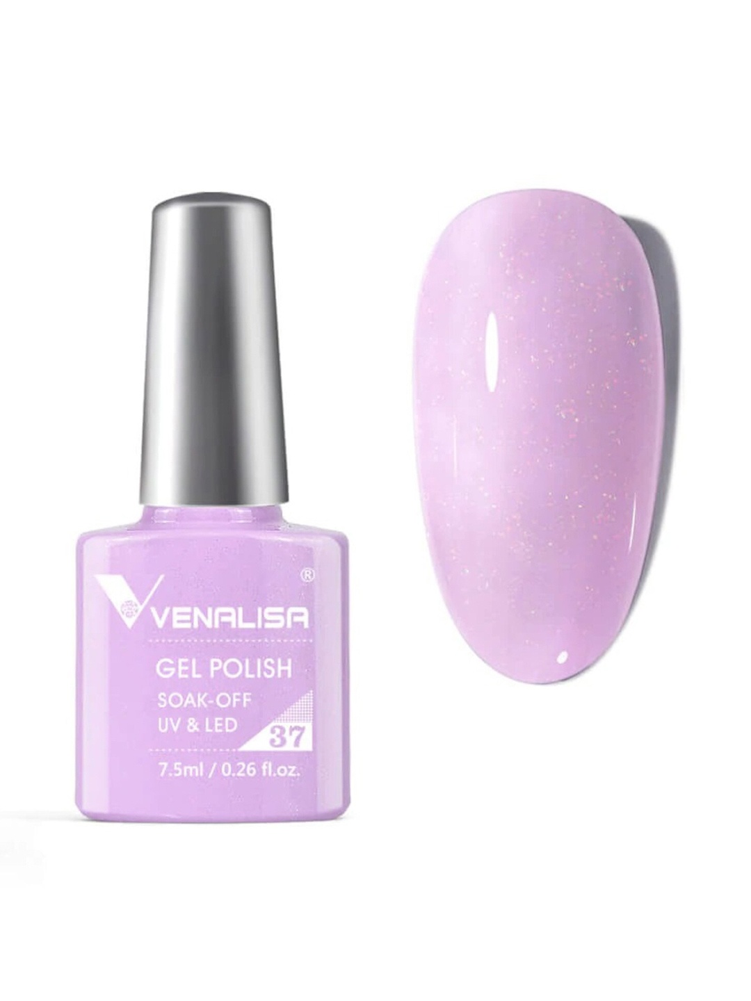 

VENALISA Soak-Off UV & LED Gel Nail Polish - Shade 37, Lavender