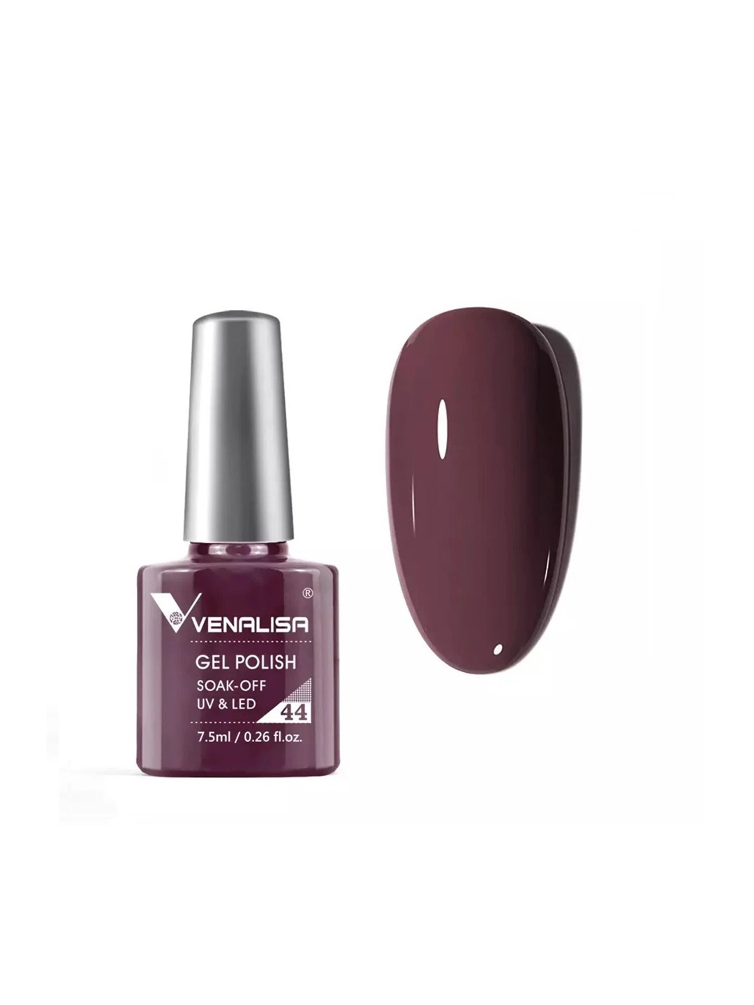 

VENALISA Soak-Off UV LED Long-Wearing Gel Nail Polish - Shade 44, Purple