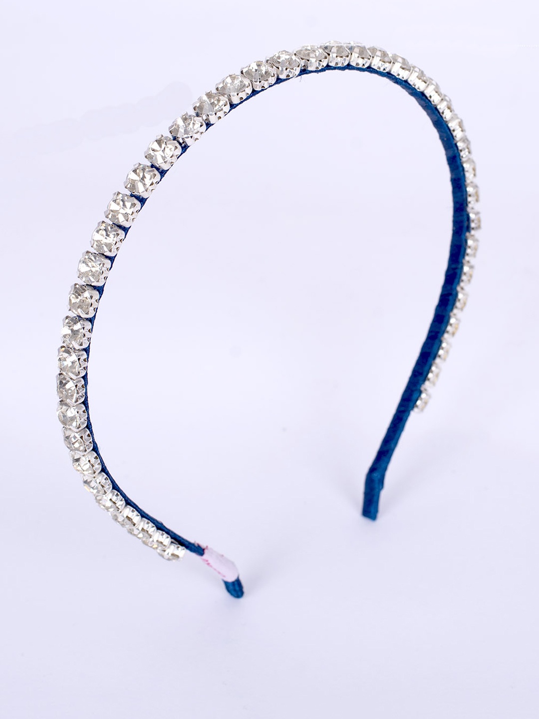 

Choko Girls Blue & White Embellished Hairband