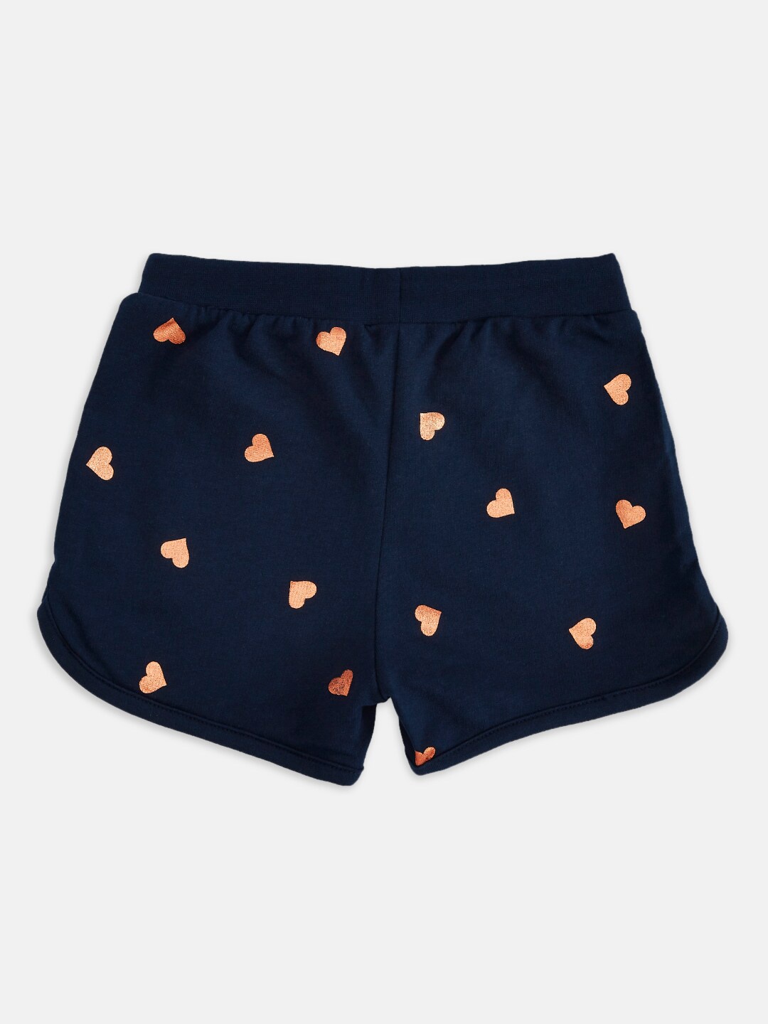 

Pantaloons Junior Girls Navy Blue Printed Shorts