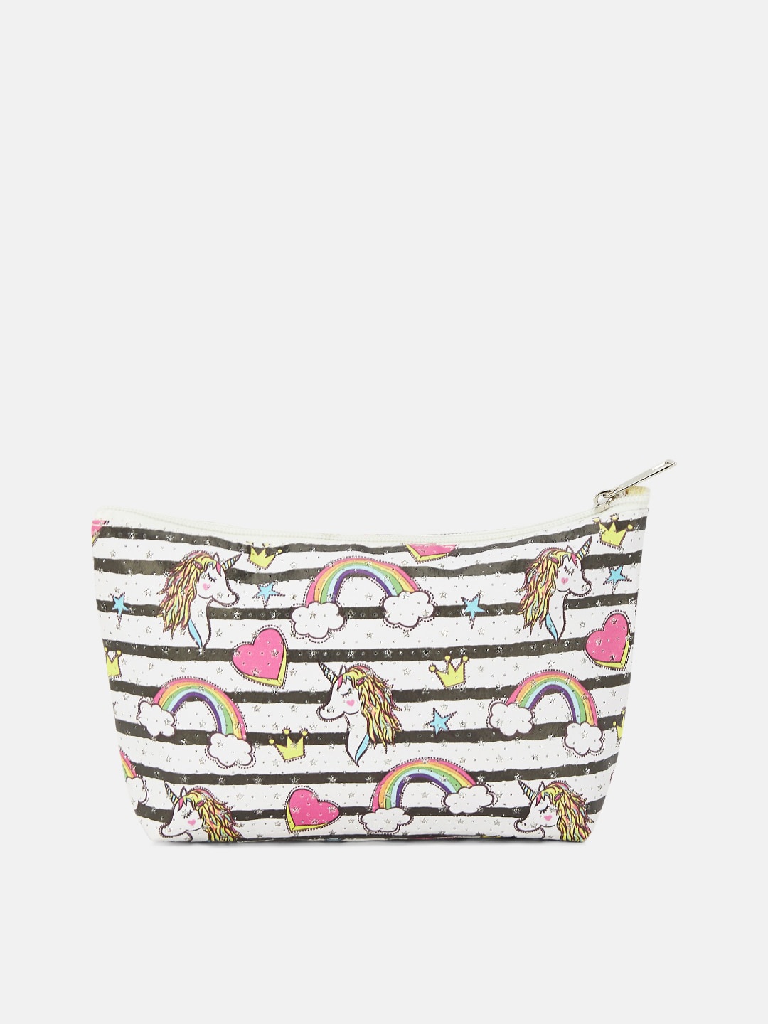 

Forever Glam by Pantaloons Printed Travel Pouch, White