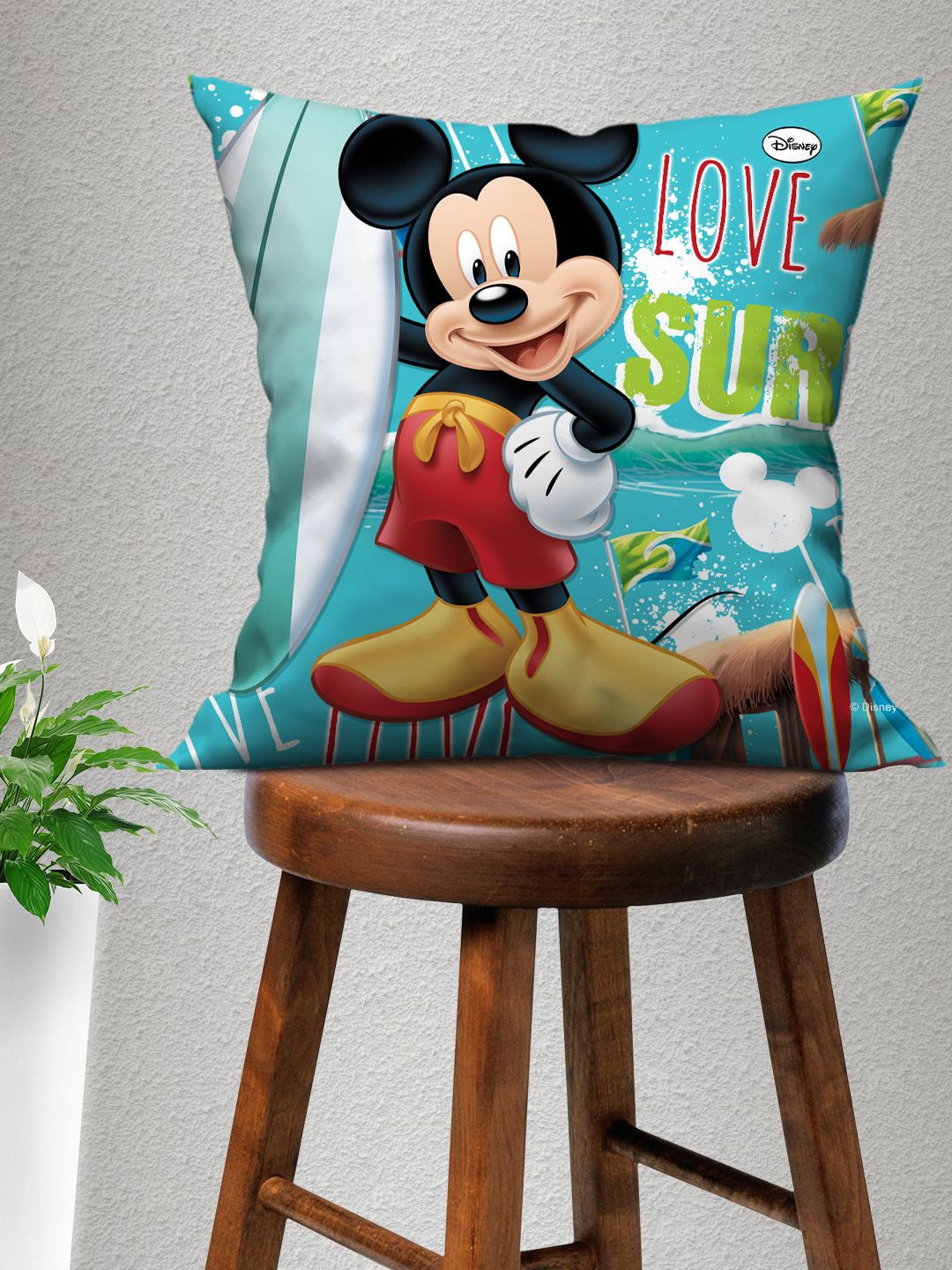 

Disney Multicolored Mickey Mouse Square Cushion Covers, Multi