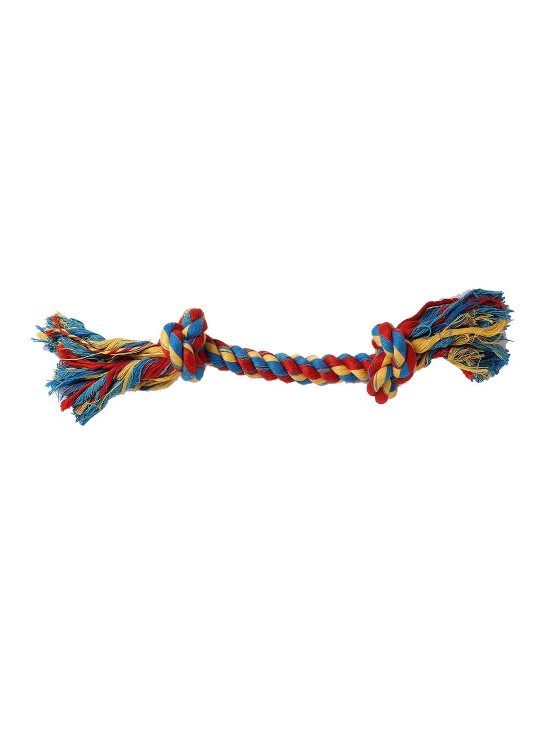 

thepawpstarco Kids Blue & Red The Double Knot Tug Rope Toy