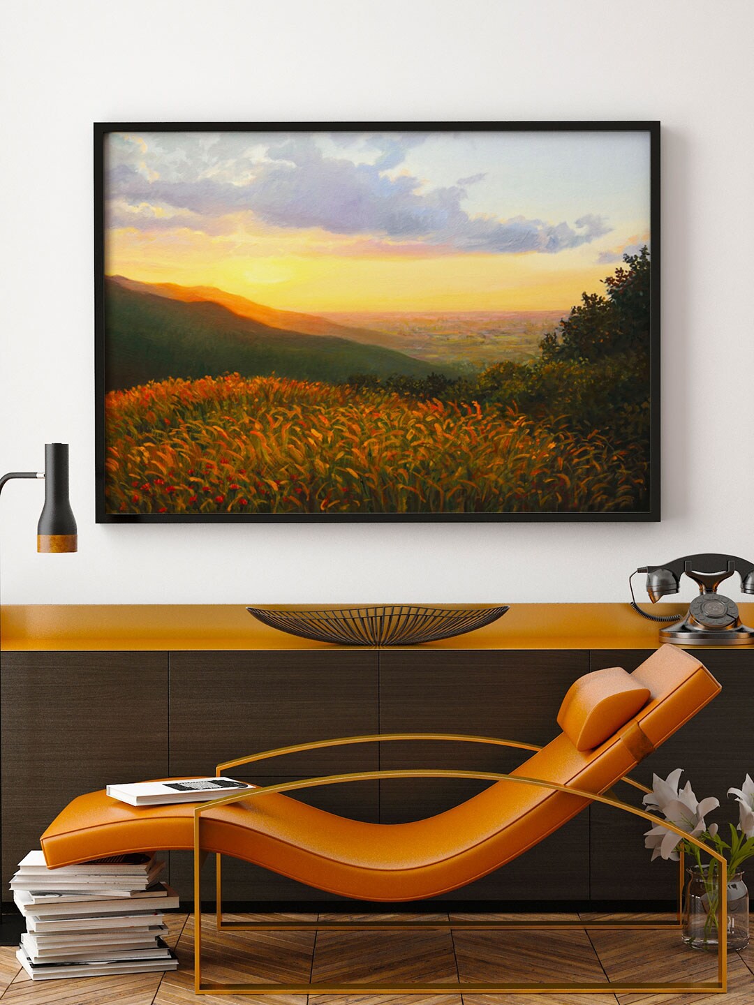 

ARTSPACE Multi Colored Colors of the Light Canvas Painting Wall Art