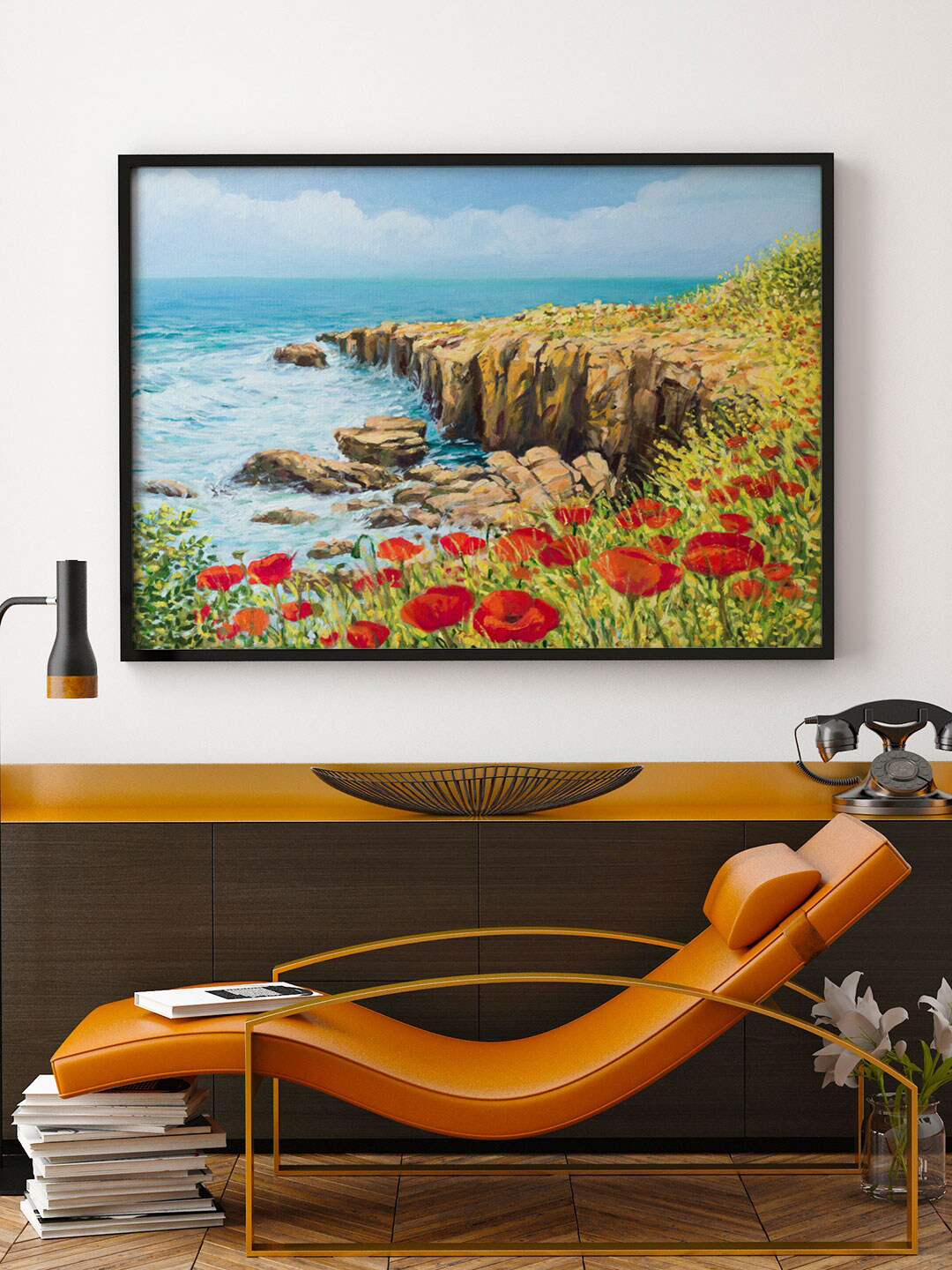 

ARTSPACE Unisex Multi-Colored Summer Breeze Wood Wall Art