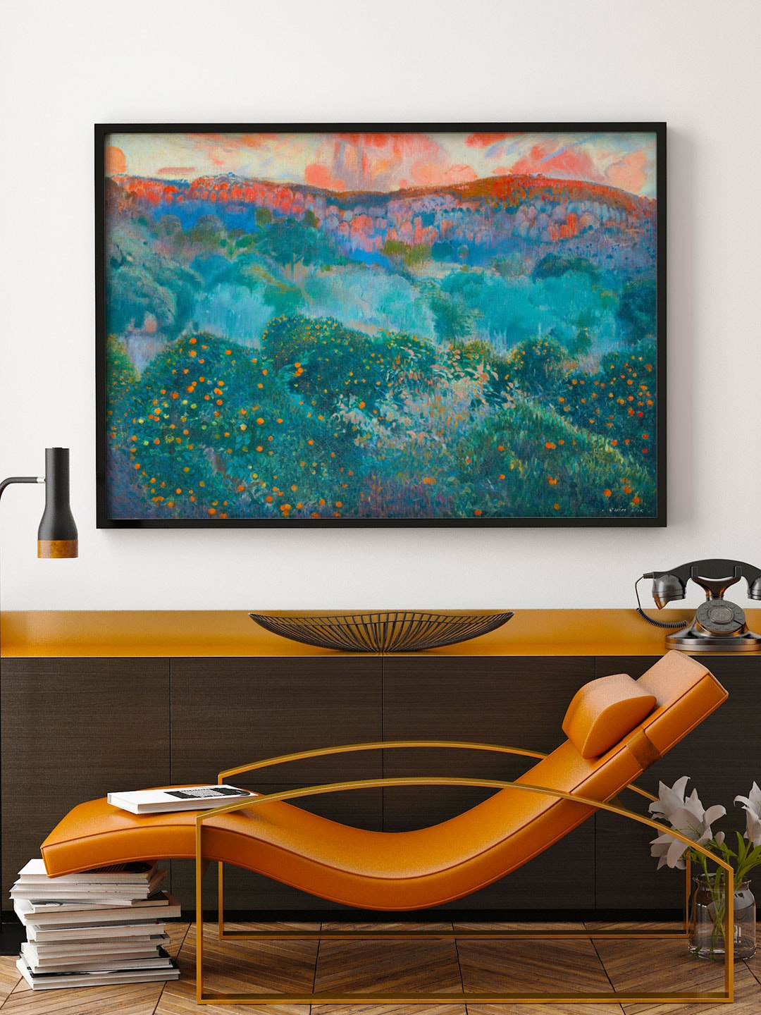 

ARTSPACE Blue & Green Printed Framed Wall Art