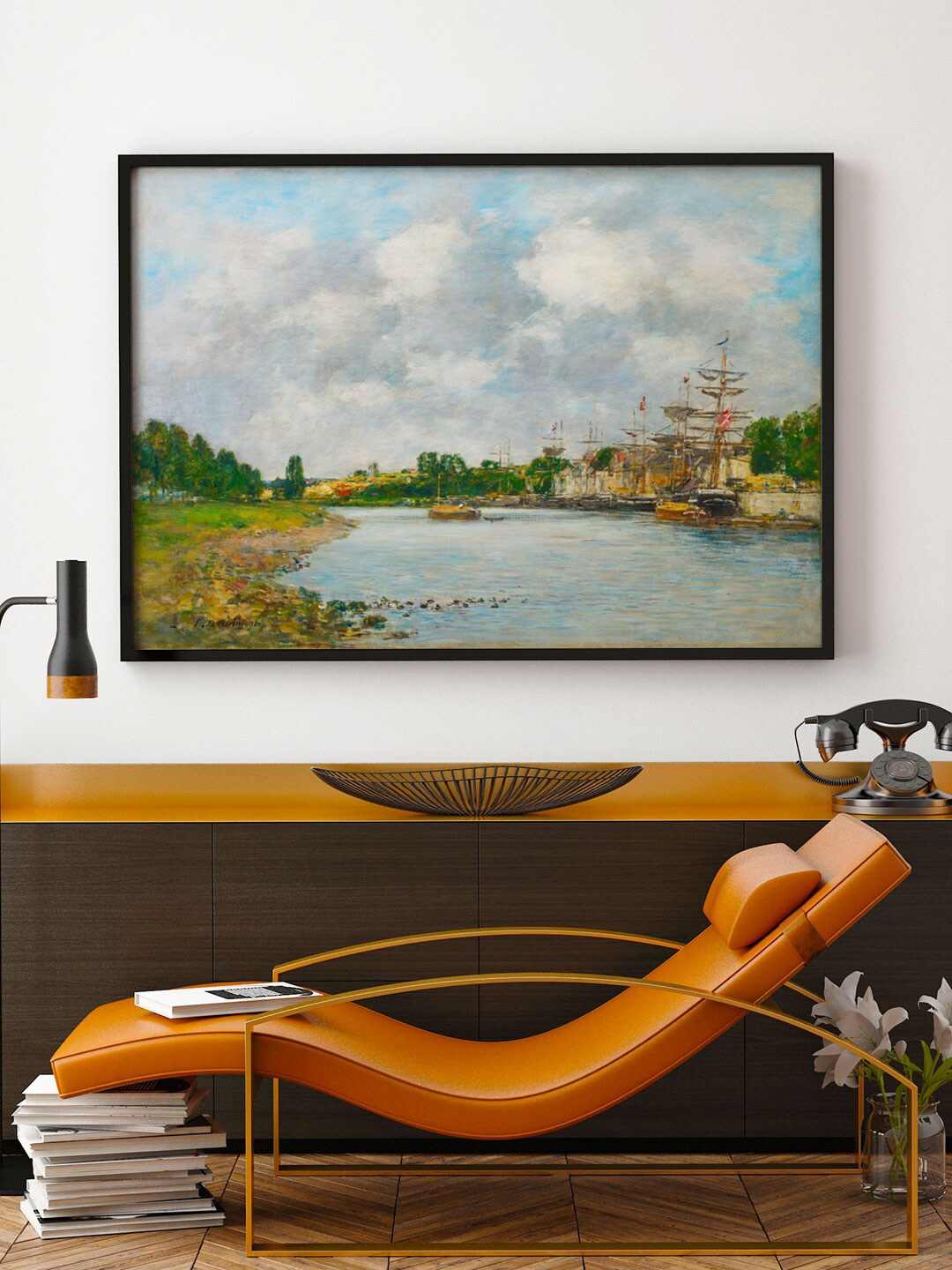 

ARTSPACE Green & Blue Printed Framed Wall Art