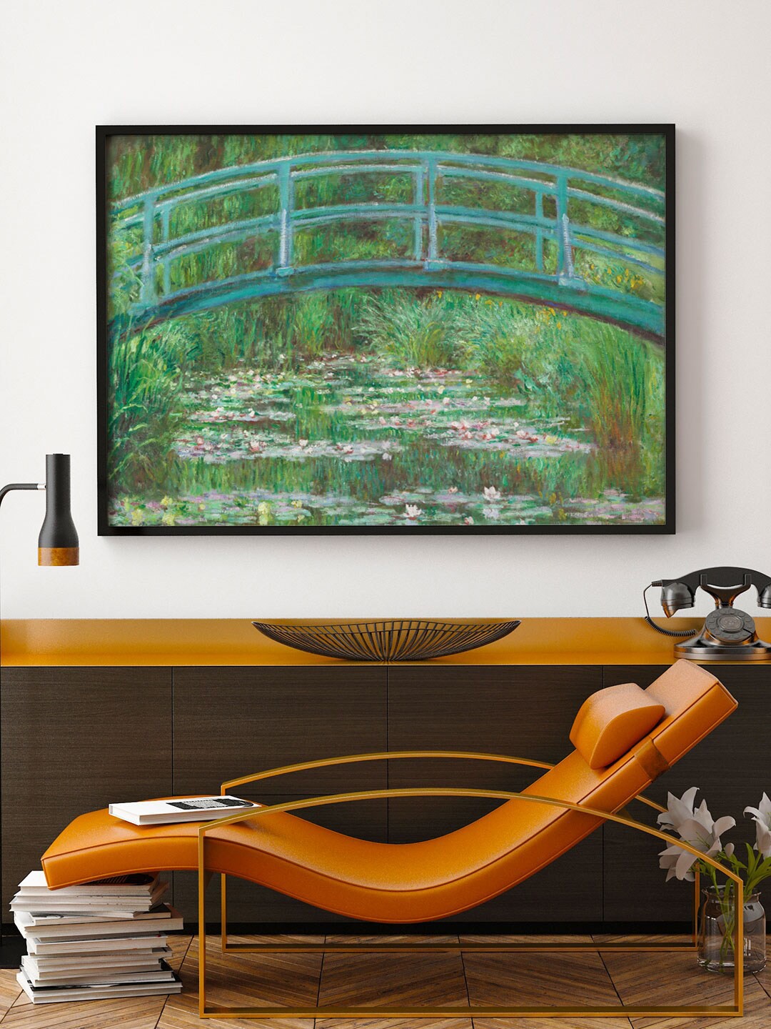 

ARTSPACE Green & Blue Printed Framed Wall Art