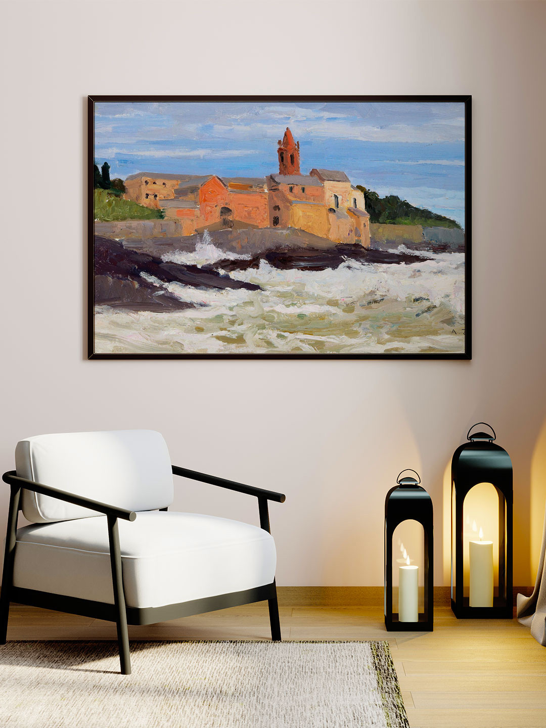 

ARTSPACE Multicoloured Canvas Painting Wall Art, Multi