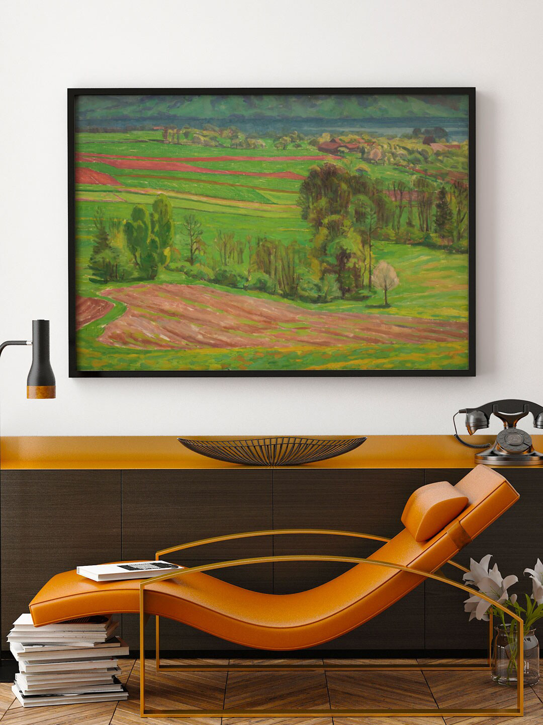 

ARTSPACE Green Canvas Painting Wall Art